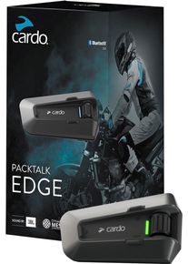 Cardo Packtalk Edge, communicatiesysteem , kleur: zwart