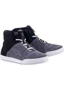 Alpinestars Chrome Air, chaussures , couleur: Noir/Gris/Bleu , taille: 6.5 US