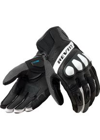 Revit Ritmo, handschoenen , kleur: Zwart/Grijs/Wit , maat: L