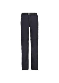 CMP Kids Zip Off Pant with Belt Afritsbroek Kinderen (104 |zwart)