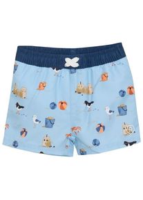 Color Kids Baby Beachshorts with Diaper AOP Boardshort Kinderen (62 |blauw)
