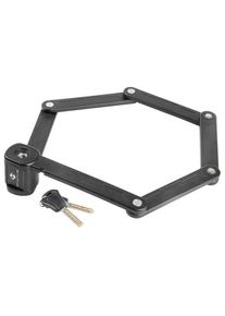 M-Wave Faltschloss F 875/6 Bike lock (875 mm / 6 Glieder, grey)