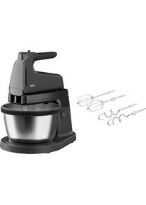 AEG ASM4B 5000 Mixer | 500W Motor | 5 Stufen | Turbo | spülmaschinenfest | Granite Grey