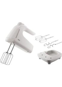 AEG AHM4W 3000 Handmixer | 500W Motor | 5 Stufen | Turbo | spülmaschinenfest | Shell White