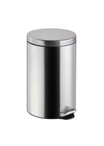 1 Pedal bin 12l stainless steel | silver | matt