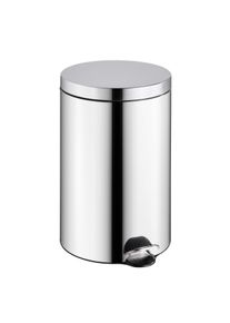 1 Pedal bin 20l stainless steel | silver | glossy