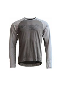 Zimtstern PureFlowz Shirt LS Men Gun Metal / High Rise - M