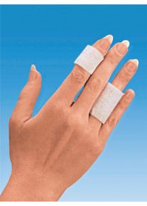 Dames Vinger- en teenbescherming in wit ,maat 2x 1 m, WITT, 100% Polyurethaan