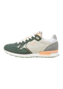 Pepe Jeans Sneaker 'Brit Camp' Damen grau / hellgrau / tanne / weiß Größe 36
