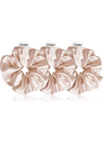 GLOV Satin Scrunchies S/M/L elastici per capelli Sparkling Wine 3 pz