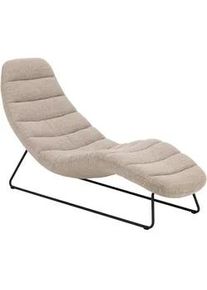 Actona Mid.you Relaxliege , Beige , Textil , 63x86x156 cm , Rücken echt , Wohnzimmer, Sessel, Relaxliegen