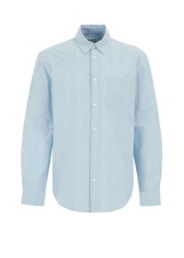 WE Fashion, Mænd, Skjorte, Lyseblå, Størrelse XXXL
