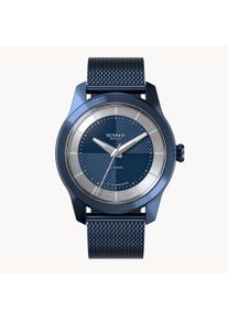 Classic Automatic - Men's watch - Blue - Sapphire crystal with anti-reflective coating - mesh tape - 40 mm - Seiko automatic movement - deTomaso