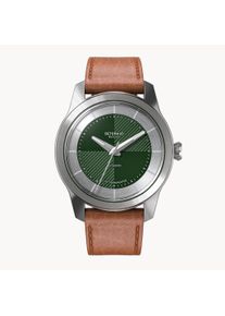 deTomaso Classic Automatic - Men's watch - Blue - Sapphire crystal with anti-reflective coating - Vegan apple leather strap - 40 mm - Seiko automatic movement