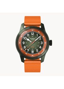 deTomaso Automatic Men's Watch - Green - Surgical Steel, Sapphire Crystal, Ocean Plastic Strap - 41h Power Reserve, 40mm Dia., Japanese Automatic Movement -