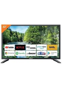 Antarion Smart TV, 32" (81cm), Smart, DVBT2, DVBS2, schwarz