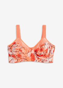 Minimizer-BH utan bygel - orange - storlek 80D - bonprix