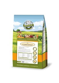 Cibo secco per cani con carne di pollo, tacchino e anatra senza cereali - Gutshof-Schmaus di Bellfor cibo per cani - 2,5 kg