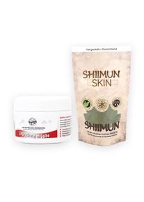 Set pour les chiens atteints de champignons cutanés - Shiimun Skin Poudre 50 g + Onguent Calleux 30ml de Bellfor Nourriture pour Chiens