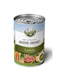 Wet food for dogs with lamb - grain-free - Heide-Men&uuml; (Heath Menu) by Bellfor Dog Food - 400 g