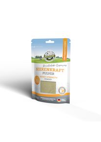 Nierenkraft-pulver fra Bellfor med kjerringrokk og persille – Tilskuddsfôr for hunder – 250 g