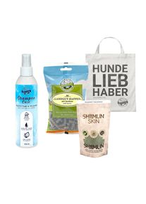 Körperpflege-Sparset mit rückfettendem Hundeshampoo von Bellfor Hundefutter