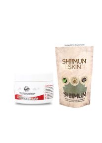 Set pour les chiens ayant des problèmes de peau et de pelage - Onguent Calleux 30ml + Shiimun Skin Poudre 50 g de Bellfor Nourriture pour Chiens