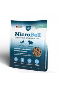 Marsavet Droogvoer Hond MicroBell met microbieel eiwit – 4 kg. Monoproteïne-droogvoer voor honden, zonder granen en gluten