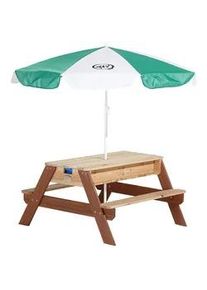 AXI Xxxl Kinder-Gartentisch , Braun , Holz , Zeder , 80x56x90 cm , Freizeit & Co, Gartenspielzeug