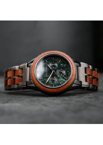 Holzkern; Wood Watch Cosmic (Koa/Marble), Men, Natural wood