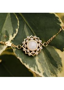 Holzkern Bracelets Women oro e Pietra di luna
