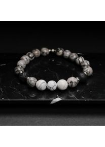 Holzkern Bracelets Men Jaspis en Howliet