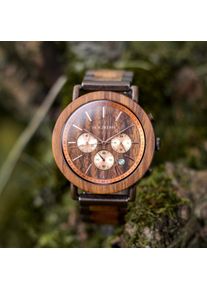 Holzkern; Orologio di legno Kelvin (Acacia/Acacia), Uomo, Legno naturale