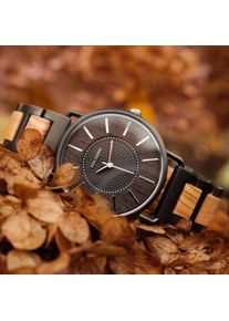 Holzkern; Wood Watch Helium (Olive/Leadwood), Women, Natural wood