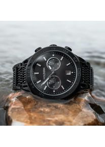 Holzkern; Wood Watch Galloway (Maple/Black), Men, Natural wood