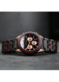 Holzkern; Wood Watch Star Blaze (Padauk/Marble), Men, Natural wood