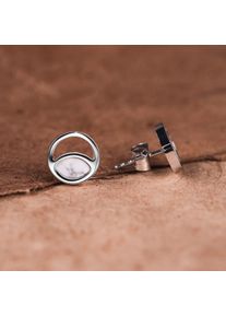 Holzkern Earrings Women Silver and Turquoise