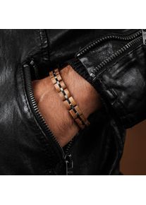 Holzkern Armband Fantasia (Koa/Grau), Naturholz, Damen und Herren, größenverstellbar