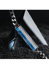 Holzkern Armbanden Heren Zilver en Lapis Lazuli
