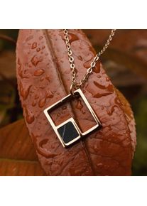 Holzkern Necklaces Women Rose Gold and Marble