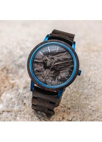 Holzkern; Orologio di legno Nikola (Acero/Marmo), Uomo e Donna, Legno naturale