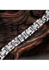 Holzkern Bandlet Forte (Marmer/Zilver), Natuurlijk hout, heren en dames, in maat verstelbaar