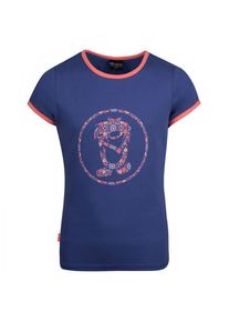 Trollkids Girls Flower Troll T T-shirt Kinderen (110 |blauw)