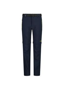 CMP Boys Zip Off Pant with Belt Afritsbroek Kinderen (152 |blauw)