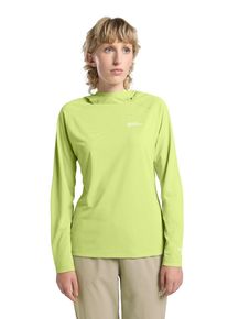 Jack Wolfskin Damska koszulka funkcyjna z długim rękawem, kapturem i ochroną przeciwsłoneczną Prelight Swift Hoody Women S cool matcha