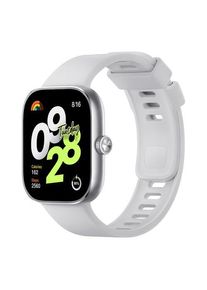 Smartwatch Xiaomi Redmi Watch 4, Ecran AMOLED 60Hz 1.97inch, Bluetooth, GPS, Waterproof 5 ATM (Argintiu/Gri)