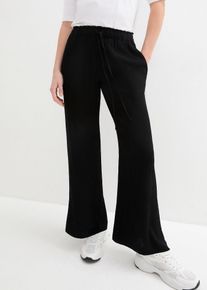 Pantalon palazzo 100% viscose - noir - taille 44 - Viscose - bonprix