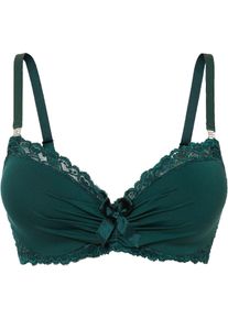 Soutien-gorge à coques et armatures - vert - taille 85C - bonprix
