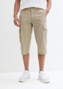 Bermuda long cargo Regular 100% coton - vert - taille 50 - 100% coton - bonprix