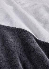 bonprix Ropa de cama reversible, gris, 1x 135/200 cm, 1x 80/80 cm